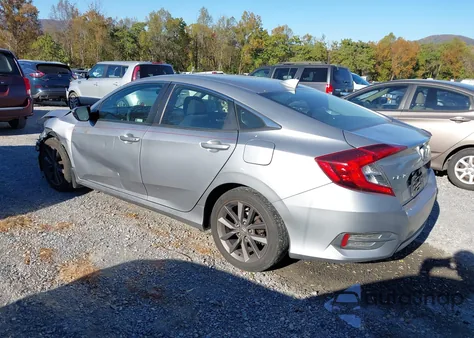 2020 Honda Civic Ex from USA, damaged, VIN 19XFC1F38LE219728